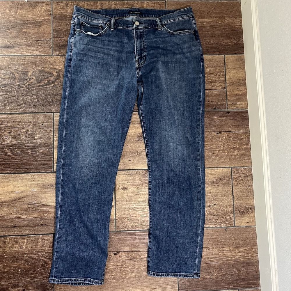 LUCKY BRAND 363 Vtg Straight Jeans Mens 38x32 Classic Fit Medium Wash